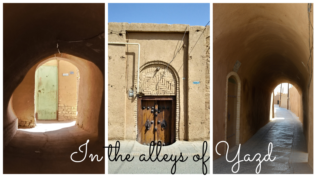 In the alleys of Yazd