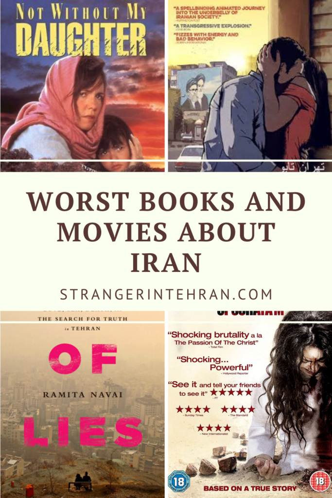 Worst books and movies about Iran