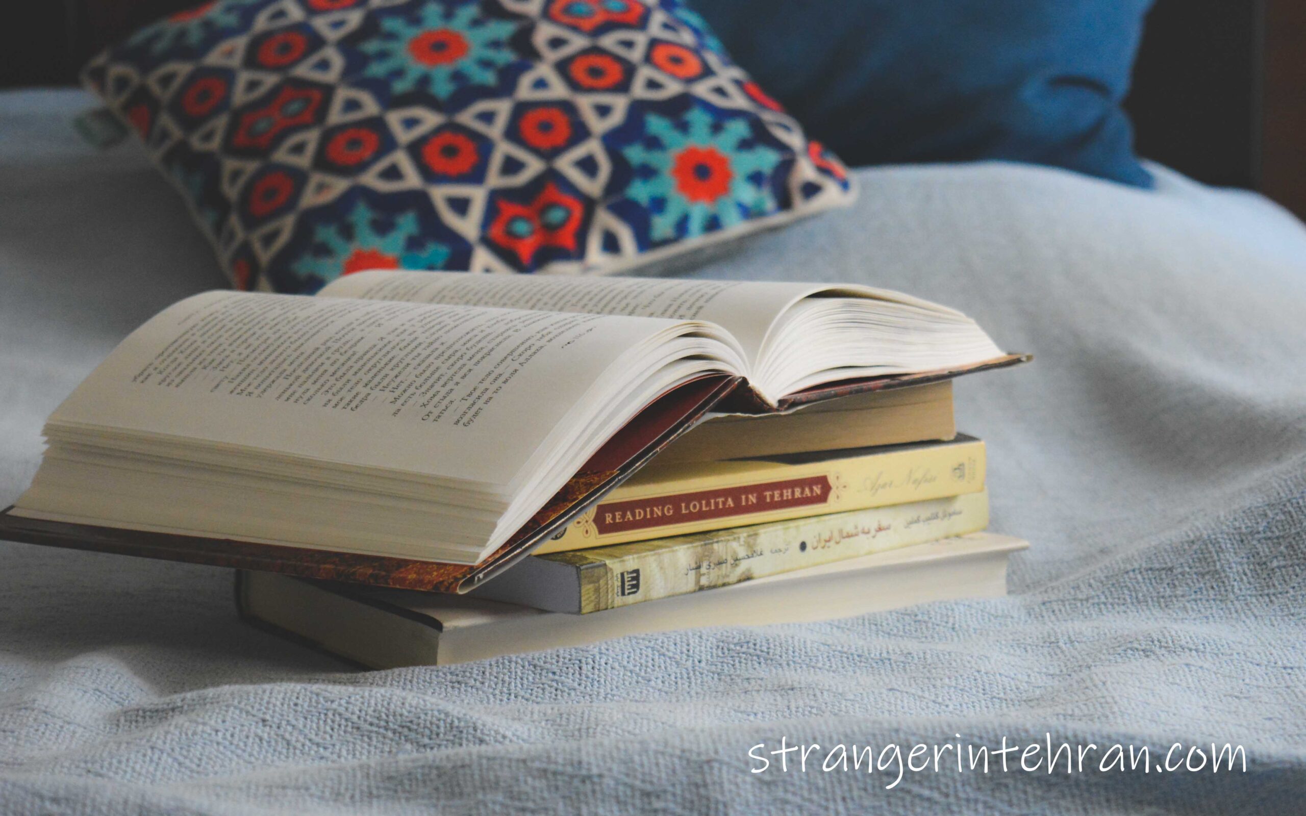 A pile of books