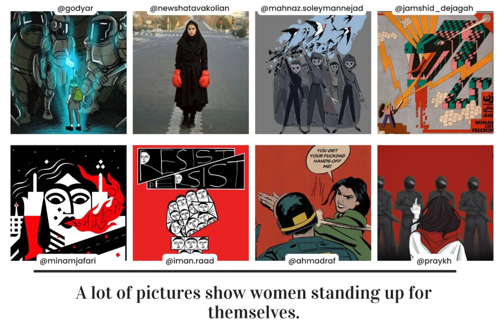Iranian women fighting for freedom