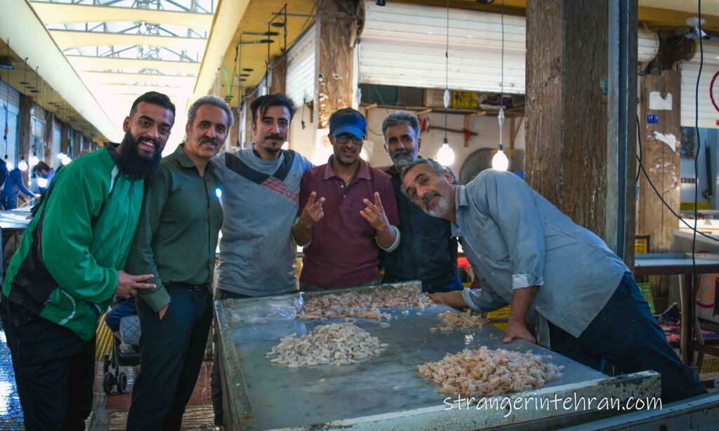 Bushehri fish sellers